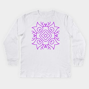 MANDALA T-SHIRT MANDALA 475 Kids Long Sleeve T-Shirt